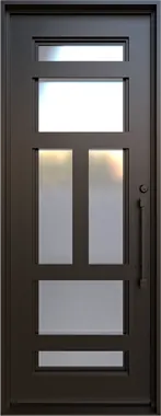 Paris single iron door