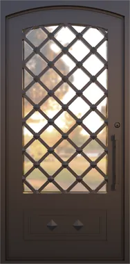 Porto single iron door