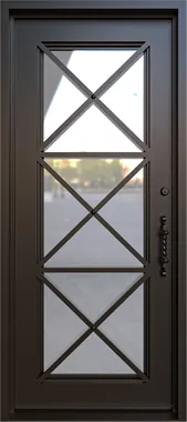 Rome single iron door