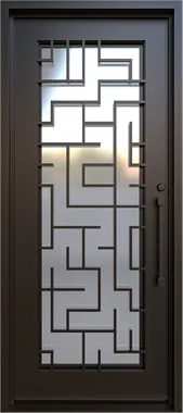 Vienna single iron door