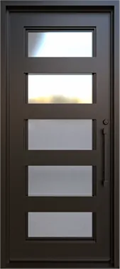 London single iron door