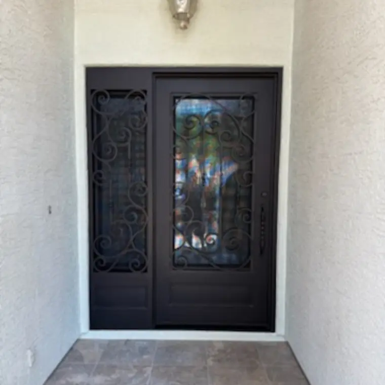 Single entry, matte black